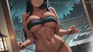 sexy anime girls photo compilation shows big tits and ass