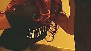 Masked hotwife gives promised blowjob and titjob to friend