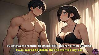 Surprise for husband in animated story