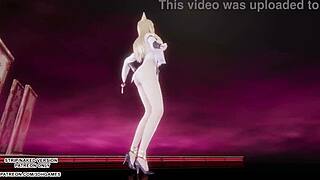 Mmd Gokuraku Jodo Ahri Sexy Dance