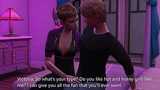 Shy Teen 18+Age Guy Gets His Virginity Taken By The School Slut Sims 4 3d Hentai