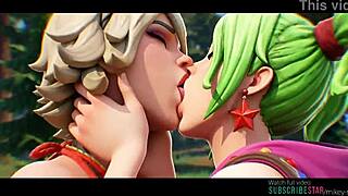 Joni x zoey lesbian kissing fortnite ai generated