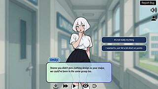 Ours to share ntr hentai game ep 1 making her boyfriend small 18+ cock cum over a cuckold fantasy