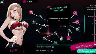 A sexy blond witch really wants the lich d hentai clicker game lich x coven demo 2
