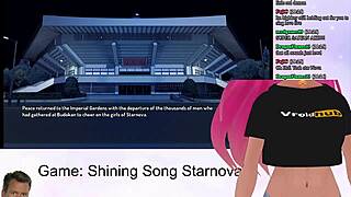 Vtuber lewdneko plays shining song starnova aki route part 4