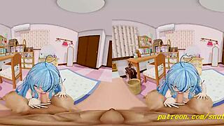 Vr180 mmd lamy nude blowjob 3d hololive hentai