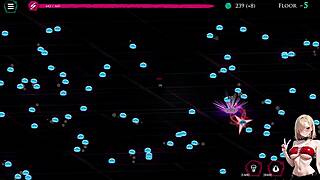 empowering and screwing a sexy blond witch in hentai clicker game