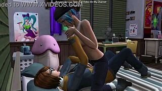 Max and chloe seducing my shy best friend sims 4 3d animation