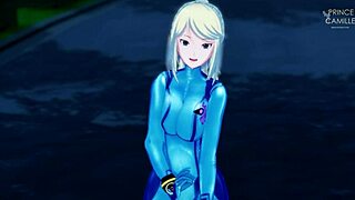 Anime cosplay girl has squirting orgasm