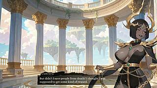 Aura 2 lust of the gods hentai game ep 2 husband facial my wife while i make her squirt with a dildo