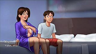 stepmom notices everything in the manga