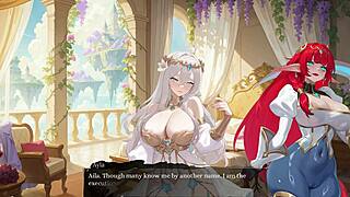 Aura 2 lust of the gods hentai game ep 2 husband facial my wife while i make her squirt with a dildo