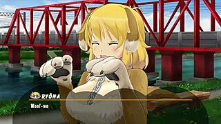 Senran kagura peach ball ecchi game ep one watermelon bikini fun