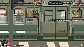 Hentai game train erotic acts