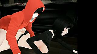 Katsumiamane poses with korean boy in erotic imvu scene