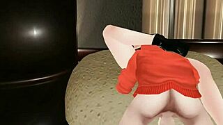 Katsumiamane poses with korean boy in erotic imvu scene