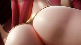 Redhead grinds you with amazing ass loop