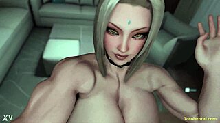Tsunade senju muscular build