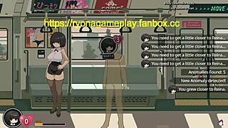 Hentai game train erotic acts
