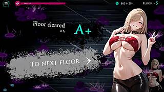 sexy blonde witch gives amazing handjobs