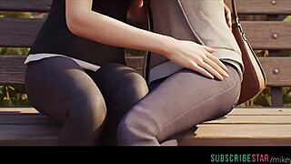 max caulfield x victoria lesbian kissing life is strange ai generated