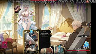 aura 2 lust of the gods hentai game ep 1 stripping sex battle with my goddess wife