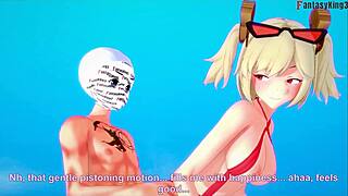 burnice bikini sex on the beach looks wild in this fantasy 🔥