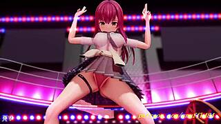 Novr mmd marine dance 3d hololive hentai