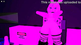 【roblox brookhaven】 hentai girl bound with embarrassing training equipment and made to squirt 【2026 4】