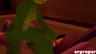 Jax Fucks Me Hard In VRChat Bathtub