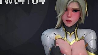 Mercy gets fucked hard