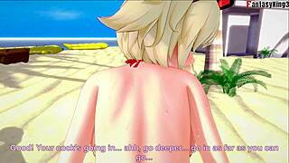 burnice bikini sex on the beach looks wild in this fantasy 🔥