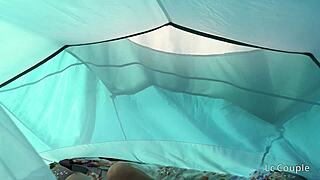 Pov I Got Invited Into A Horny Festival Milfs Tent