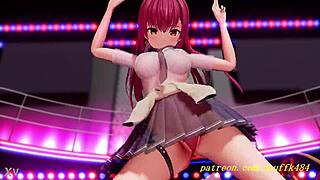 Novr mmd marine dance 3d hololive hentai