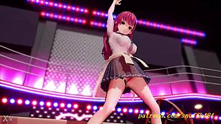 Novr mmd marine dance 3d hololive hentai
