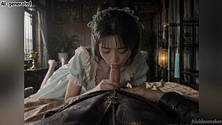 AI生成后宫凌兰篇