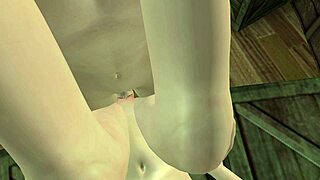 3d animated sex videos show beautiful couple having sex in pirate ship