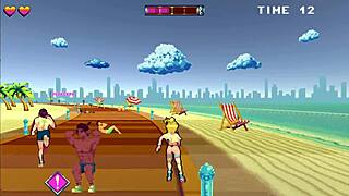finishing my rollerblading by fucking all beach guys rollerbabe