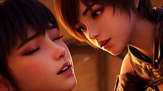 Eve And Lilly Lesbian Kissing