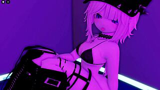 Roblox brookhaven hentai girl masturbating while dancing phut hon
