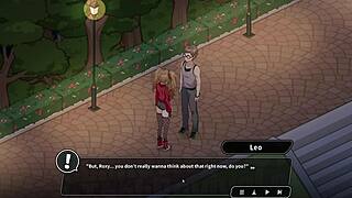 fucking both police officer and tsundere blackmarket boss in game