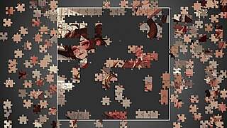 naughty monkey girl appears in this doggy style hentai puzzle game