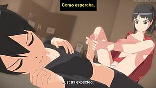 kirito enjoys suguha in sao hentai part two