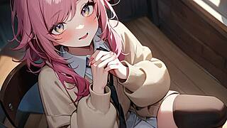 Anime maid asmr ear cleaning leads to sleep