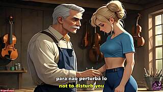 Old Luthier Crafts Wood With Passion In Animated Tale