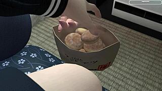 My Stepsister Invited Me To Dinner With Her Boyfriend But What She Really Wanted To Devour Was My Huge Cock In A Hot Threesome