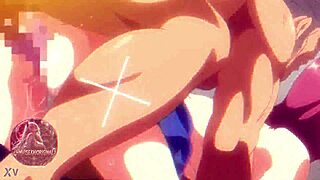 Hardcore anime girl gets her big ass fucked