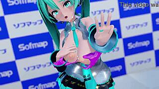 Hatsune miku fucked outdoors by dicks