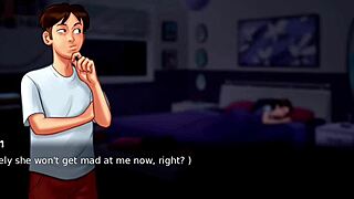 step mom asked why i was acting so nervous
