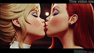 Holli Would Kisses Jessica Rabbit Passionately